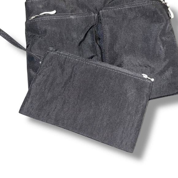 Baggallini Horizon Womens RFID Crossbody Wristlet Bag Detachable Pockets Travel - Picture 3 of 12